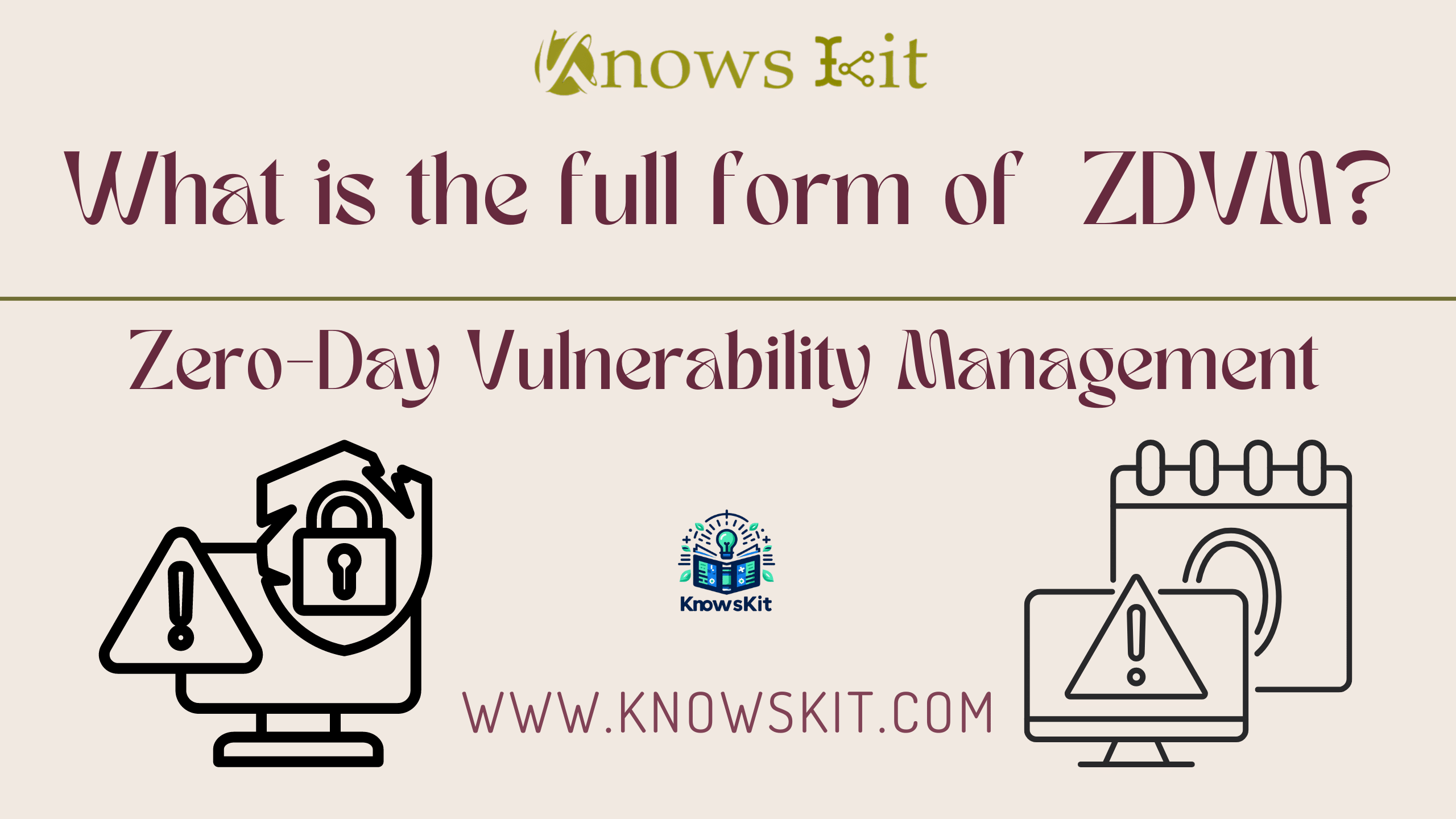 What is the Full Form of ZDVM ? 1 ZDVM : Gestion des vulnérabilités de type Zero-Day